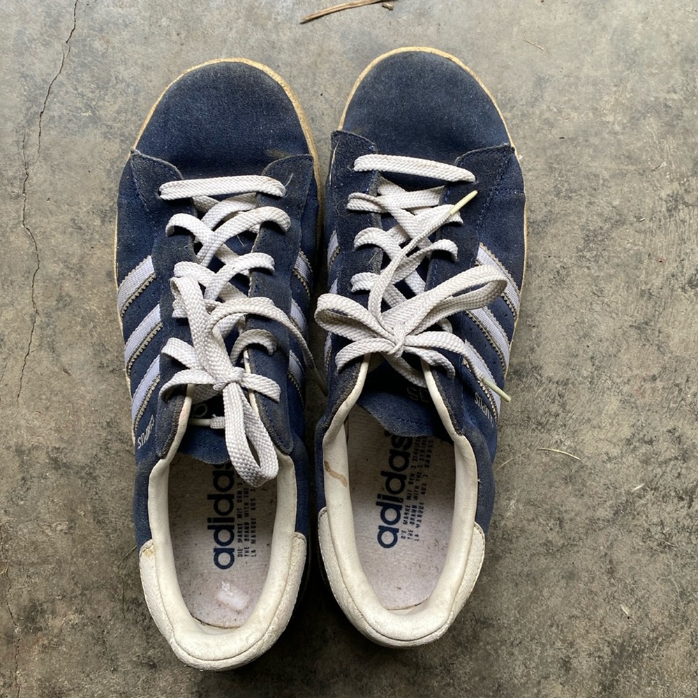 Adidas blue / white Campus sneaker